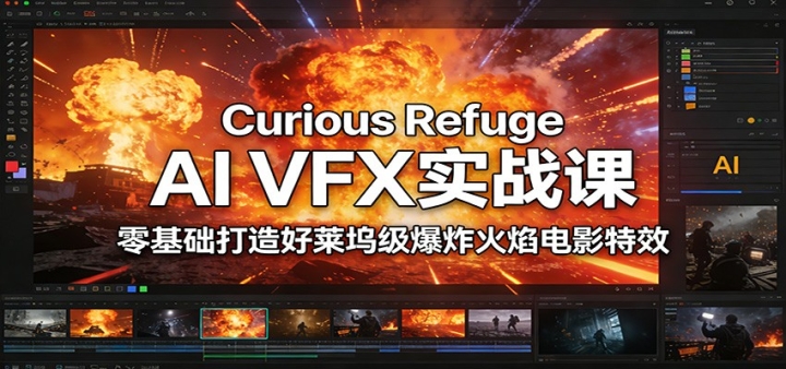 Curious Refuge AI VFXʵս�Σ��������������뼶��ը�����Ӱ��Ч