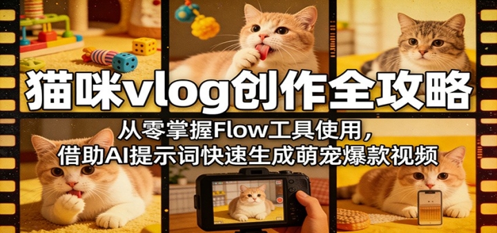 è��vlog����ȫ���ԣ���������Flow����ʹ�ã�����AI��ʾ�ʿ��������ȳ豬��