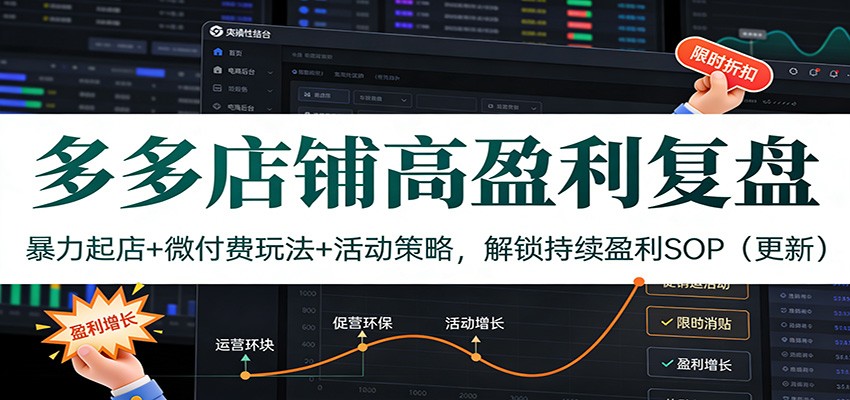 �����̸�ӯ�����̣��������+΢�����淨+����ԣ���������ӯ��SOP����